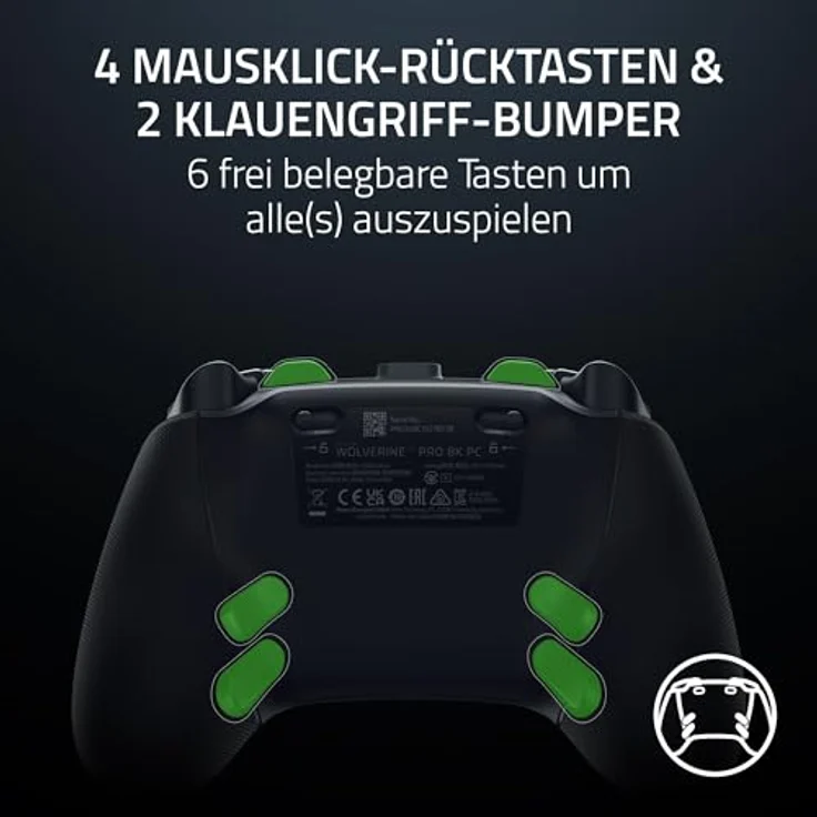 Razer Wolverine V3 Pro 8K, Kabelloser Gaming Controller mit 8000 Hz, Schwarz – Bild 6