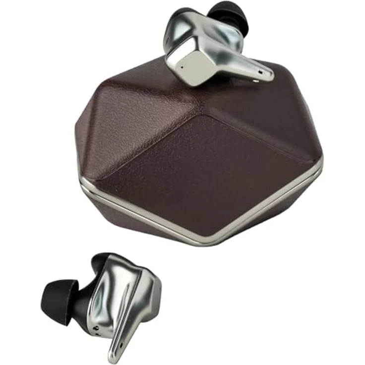 Hifiman Svanar Wireless LE, True Wireless In-Ear Kopfhörer mit ANC, 6 h Akkulaufzeit, Kabellos, Silber – Bild 4