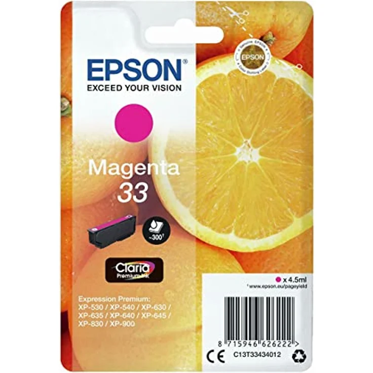 Epson C13T33434022 Magenta Original Tintenpatronen Pack of 1 – Bild 5