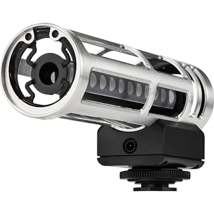 Audio-Technica ATV-SG1, On-Camera-Richtrohrmikrofon mit Keulenrichtcharakteristik, interner Stoßdämpfung und 24H Akkulaufzeit – Bild 5