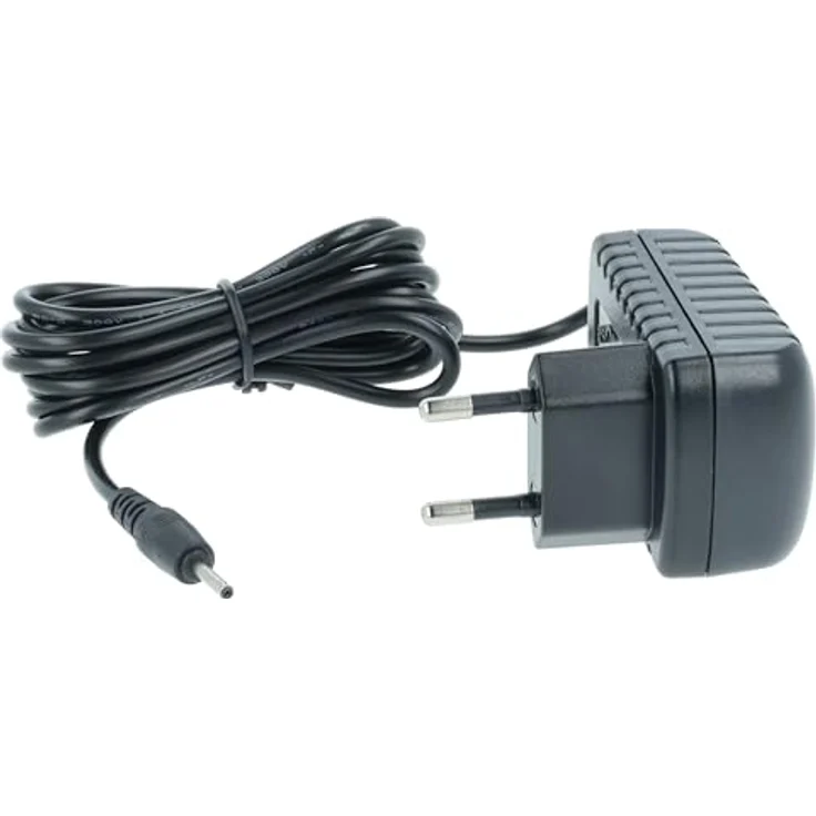 vhbw Ladegerät kompatibel mit Samsung SGH-C140, SGH-X180, SGH-C250, SGH-C160, SGH-C260, WEP-200, WEP-180, WEP-170, WEP-150, Eurostecker, schwarz, 5W Leistung – Bild 3