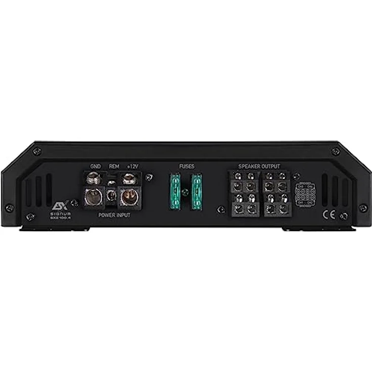 ESX ESX SIGNUM SXE100.4 4-Kanal Verstärker mit 4 x 65/100 Watt RMS, Aluminium Kühlkörper und Error Protection System – Bild 3