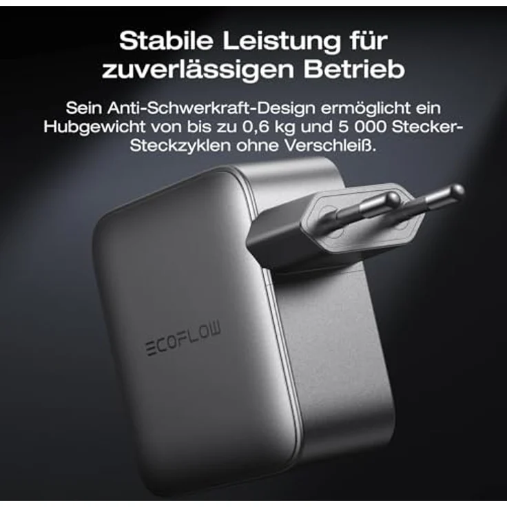 EF ECOFLOW Rapid Pro Ladegerät (140 W, 4 Anschlüsse, GaN), 4-in-1 Schnellladegerät für iPhone 16/15, Samsung, MacBook und mehr, kompakt und reisetauglich – Bild 4