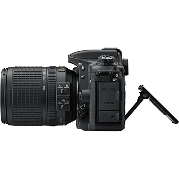 Nikon D7500, Digitale Spiegelreflexkamera mit AF-S DX Nikkor 18-140 mm Objektiv, 20,9 Megapixel, WLAN, Bluetooth, Schwarz, SD 8 GB 300 x Premium – Bild 3