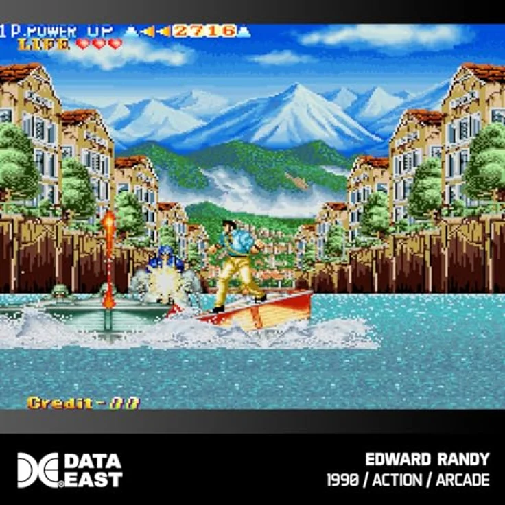 Blaze Evercade Data East Arcade Collection 2 Cartridge, 12 Action-Arcade-Klassiker für Evercade-Geräte – Bild 4