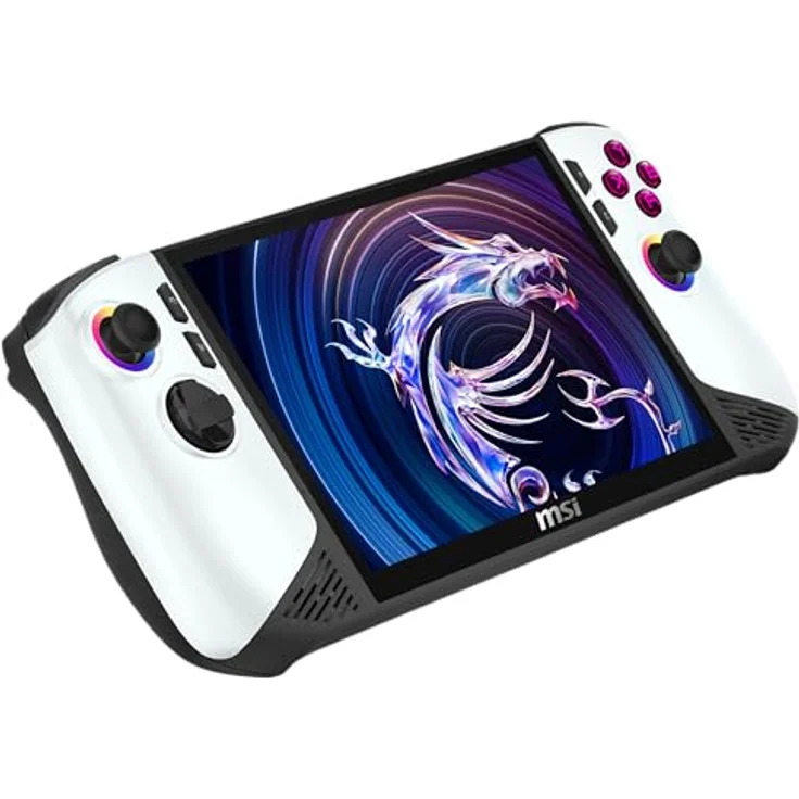 MSI Claw 8 AI+ A2VM-091 Polar Tempest Edition, 8" FHD+ IPS 120Hz Handheld mit Intel Core™ Ultra 7 258V, 32 GB RAM und 2000 GB SSD, Schwarz – Bild 6