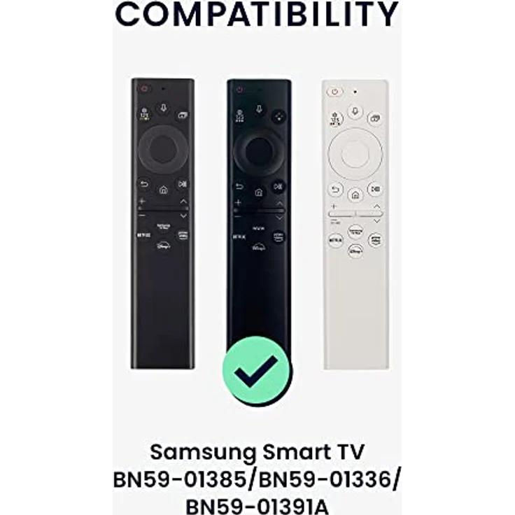 kwmobile Silikonhülle für Samsung Smart TV TM2280e Fernbedienung - Weiß, Flexibles, rutschfestes Case, Kompatibel mit BN59-01385 / BN59-01386 / BN59-01391A – Bild 2