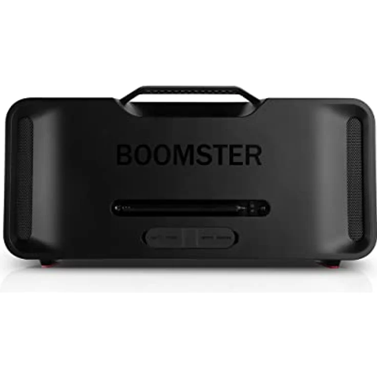 Teufel BOOMSTER (3. Gen.) Robuster Bluetooth Lautsprecher mit 2.1-Stereo-System Soundsystem DAB+ und FM-RDS-Radiotuner Schutz vor Strahlwasser nach IPX5-Norm Schwarz – Bild 4
