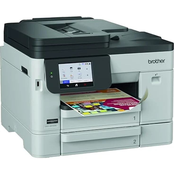 Brother MFC-J5110DW, 4-in-1 Business-Ink Multifunktionsgerät mit 10,9 cm Touchscreen, 28 Seiten/Min. Druckgeschwindigkeit, 500 Blatt Papierzufuhr – Bild 2