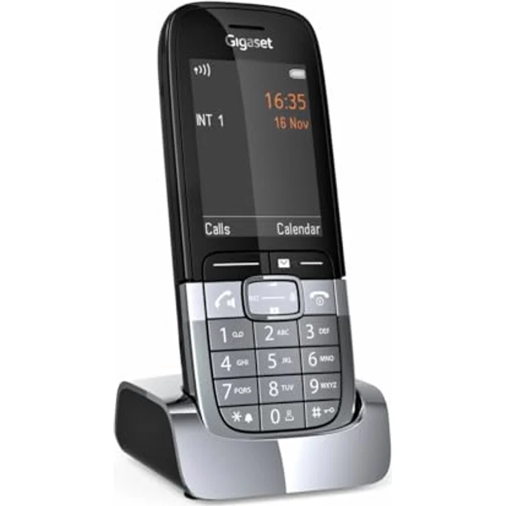 Gigaset SL850H PRO DECT Mobilteil, Schnurlostelefon mit 2,4-Zoll Farbdisplay, Bluetooth 5.1, Titan – Bild 1