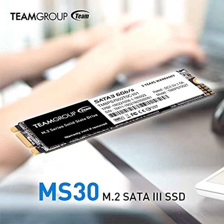 Team Group MS30 - Solid-State-Disk - 512 GB - intern - M.2 2280 - SATA 6Gb/s (TM8PS7512G0C101) – Bild 3