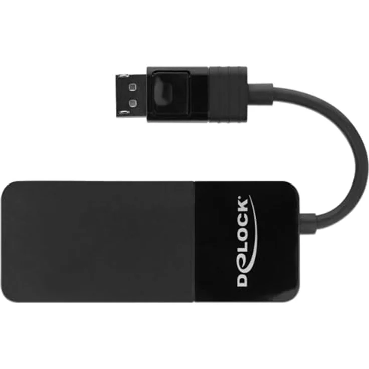 DeLOCK 87770 DisplayPort Splitter, 1 x DisplayPort auf 3 x HDMI, 4K Unterstützung, schwarz – Bild 3
