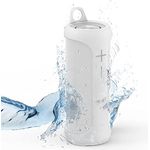 Hama 2in1 Bluetooth-Lautsprecher-Set Twin 3.0 wasserdicht 30W (teilbares Speaker-Set kabellos, 2 tragbare Bluetooth-Boxen, schwimmende Musikbox wasserfest IP67, 10h Akku, True Wireless Stereo) weiß