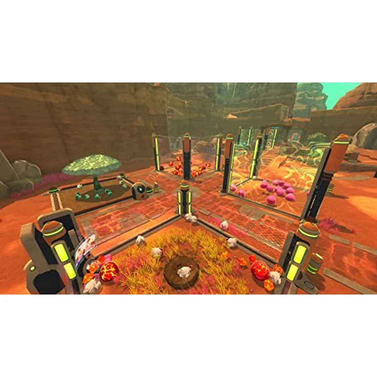 Skybound Games Slime Rancher, PS4 Spiel mit Vacpack, personalisierbarer Ranch und Schleimforschung – Bild 2
