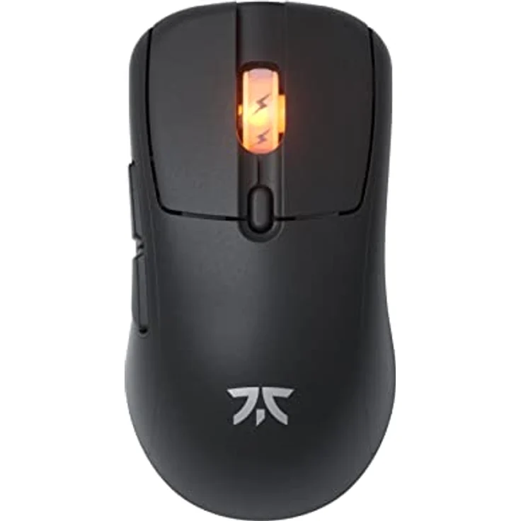 Fnatic BOLT Schwarz kabellose Gaming Maus – Pixart 3370 Sensor, 67g, WiFi & Bluetooth Akkulaufzeit 110–210 h, USB-C-Aufladung, Kailh GM 8.0-Schalter, 4 Profile 4 DPI-Stufen, reine PTFE-Skates, Windows – Bild 1