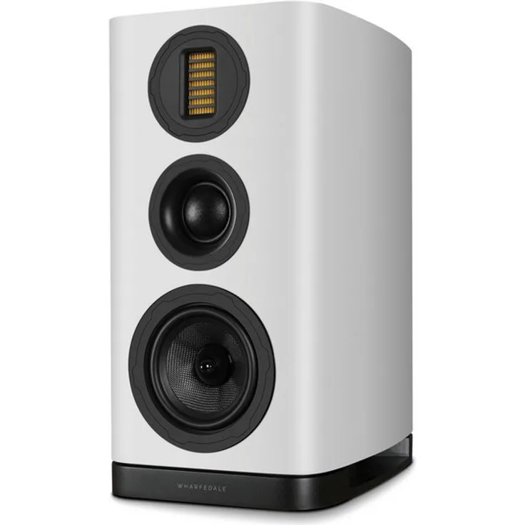 WHARFEDALE EVO 5.2 Regal-Lautsprecher, High-End Klangqualität mit AMT-Hochtöner und SLPP-Bassreflexsystem, elegantes Design