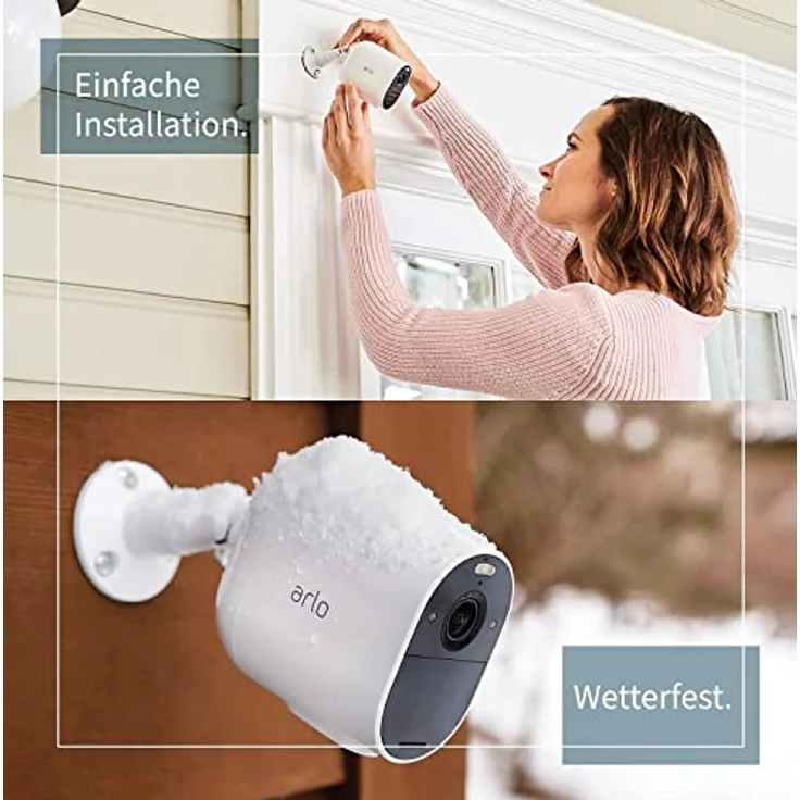 Arlo Essential Indoor Überwachungskamera, weiß – Bild 6