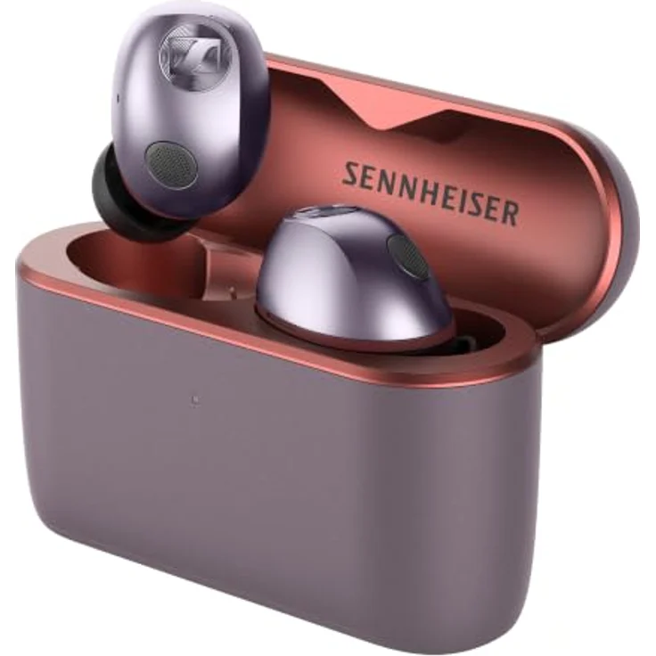 SENNHEISER Momentum True Wireless 5, In-ear Kopfhörer mit Geräuschunterdrückung, 40 Stunden Akkulaufzeit, Bluetooth, Lavender – Bild 1