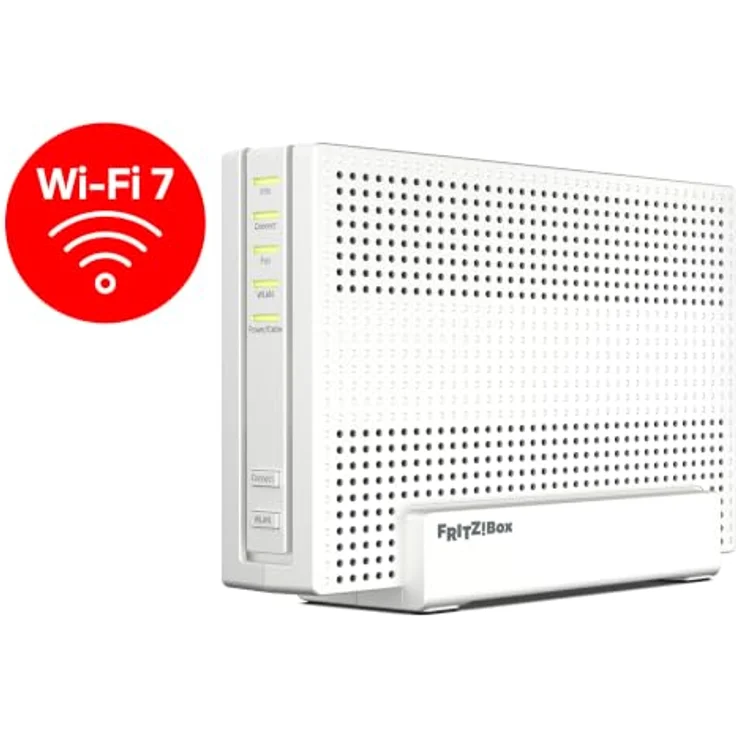 FRITZ! Box 6690 Pro, Wi-Fi 7 WLAN Mesh Kabelrouter mit Modem 5,760 Mbit/s, Smart Home und DECT-Basis – Bild 2