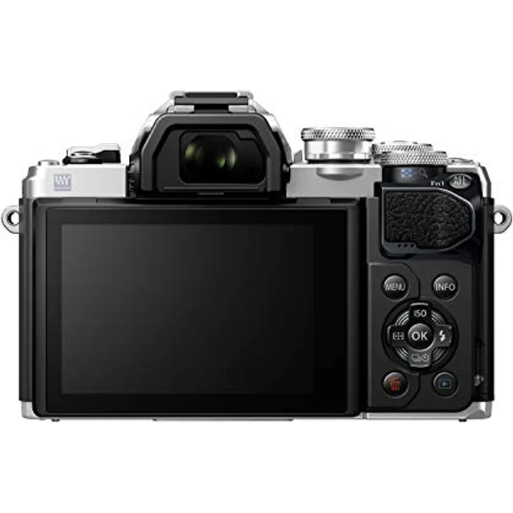 Olympus OM-D E-M10 Mark III Systemkamera (16 Megapixel, 5-Achsen Bildstabilisator, elektronischer Sucher, 4K, WLAN, nur Gehäuse) Silber inkl. M.Zuiko Digital 14-150mm F4.0-5.6 II – Bild 4