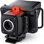 Blackmagic Design Studio Camera 6K Pro, Schulter-Camcorder mit 6K-Super-35 Sensor und integrierten ND-Filtern, schwarz