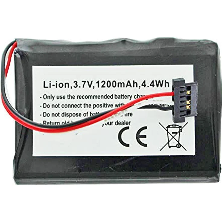 AccuCell Akku für Mitac Mio P350, P550, BP-LP1230, Li-Ion 1200-1300mAh, 3,7V – Bild 3