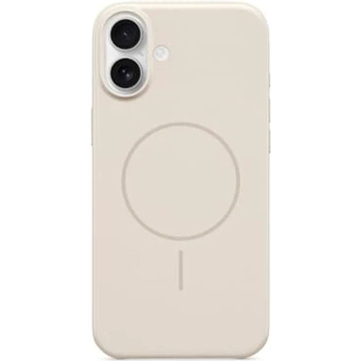 beats Case iPhone 16 Plus - MagSafe, Kratzfeste Schutzhülle, passgenau, Innenfutter aus Mikrofaser - Felsbeige