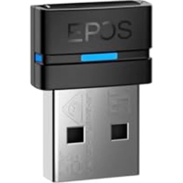 EPOS BTD 800 USB-A Bluetooth-Adapter, Plug-and-Play, Klare, zertifizierte Anrufe, Kabellose Freiheit, Musikgenuss bei der Arbeit, Kompatibel mit EPOS-Lösungen – Bild 2