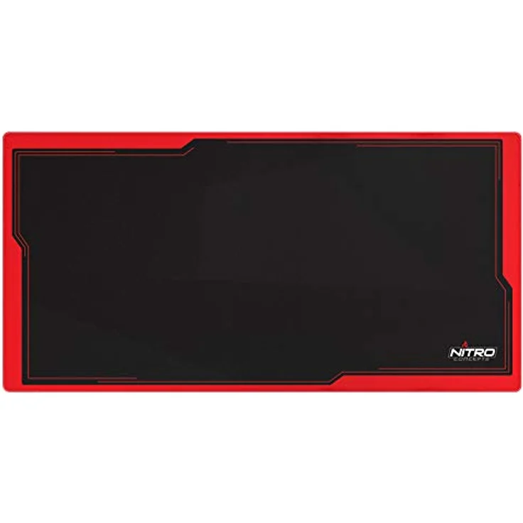 Nitro Concepts Deskmat DM16, 1600x800mm - schwarz/rot (NC-GP-MP-006) – Bild 4