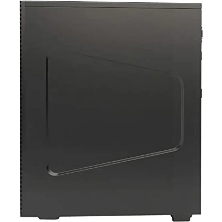 iTek SMALLCOM-B Mini Tower-Gehäuse, mATX, 2xUSB3, 2xUSB2, Brushed, schwarz – Bild 5