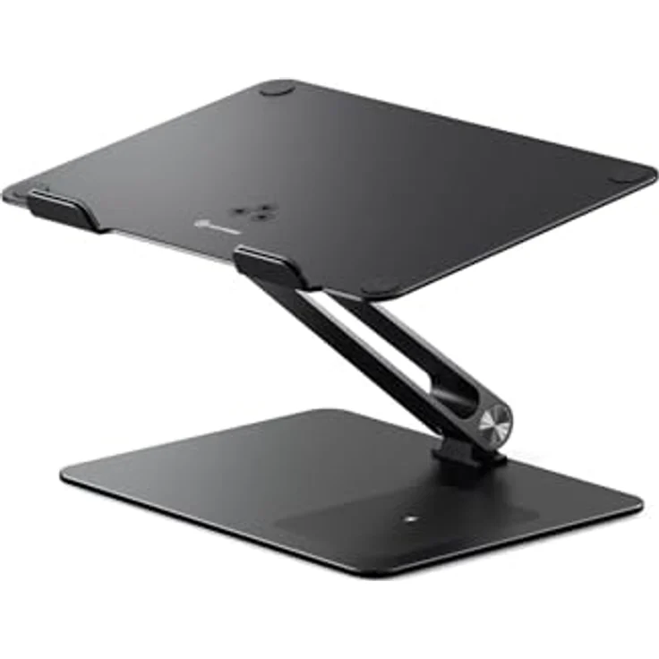 Alogic Elite Aluminium Notebook-Ständer, verstellbar mit kabelloser Ladestation bis 10 Watt, für Laptops 11-17 Zoll – Bild 3