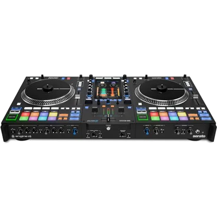 Rane System One, 2-Deck Standalone DJ-Controller mit Wi-Fi Streaming, 7" Touch-Display und motorisierten Plattentellern – Bild 14