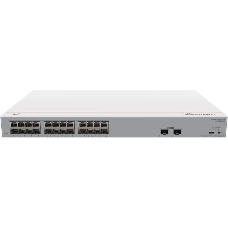 Huawei Ekit Switch S110-24LP2SR (24 Ports), Netzwerk Switch, Grau