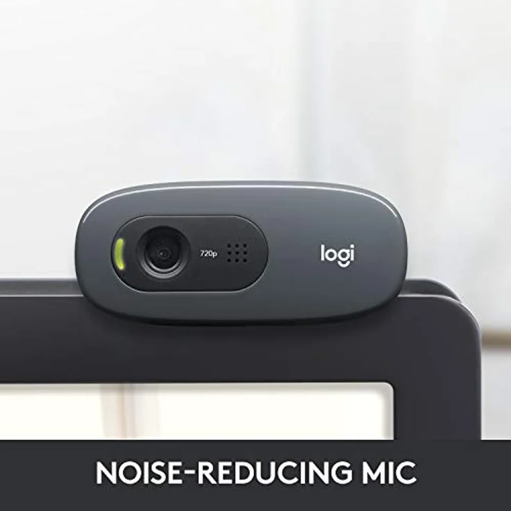 Logitech C270 1280 x 720pixels USB 2.0 schwarz Webcam – 720p, 3 MP, Clip – Bild 3