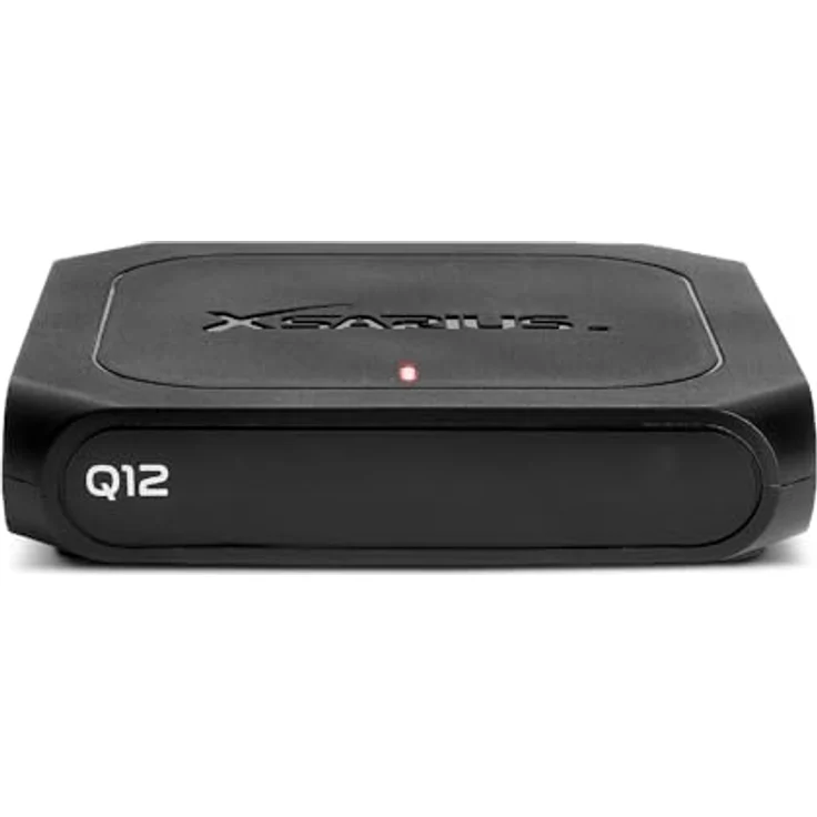Xsarius Q12 Plus Android 12 4K UHD IP-Receiver Dual-WiFi, HDMI, BT, USB 3.0, Schwarz – Bild 3
