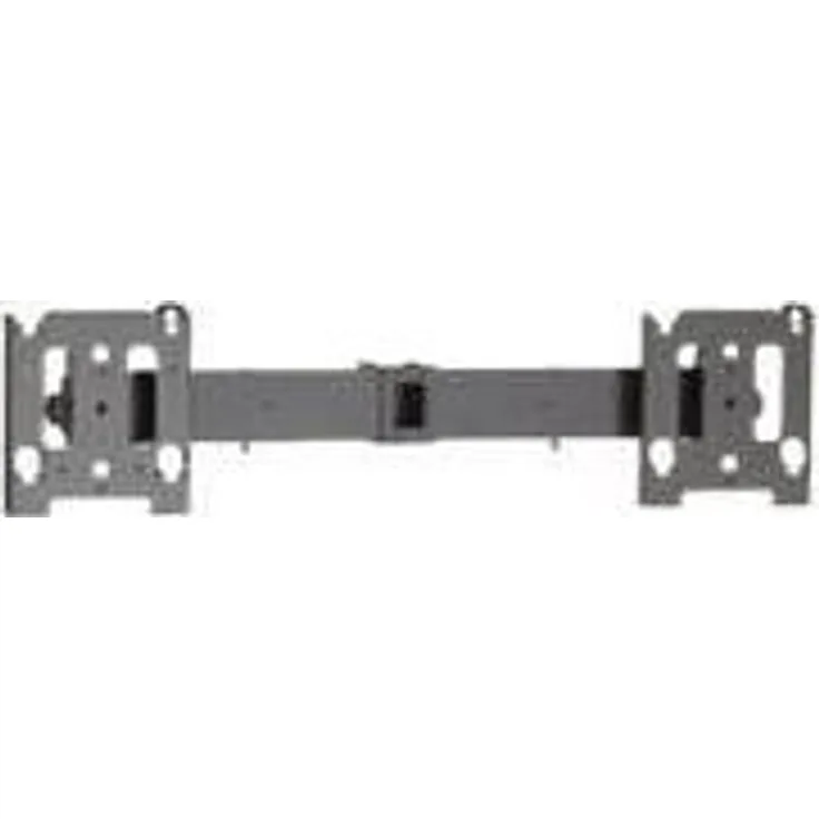Legrand Doppeldisplayhalterung MAC722 (MAC722B), Flachbildschirm-Montagearm aus Metall, schwarz