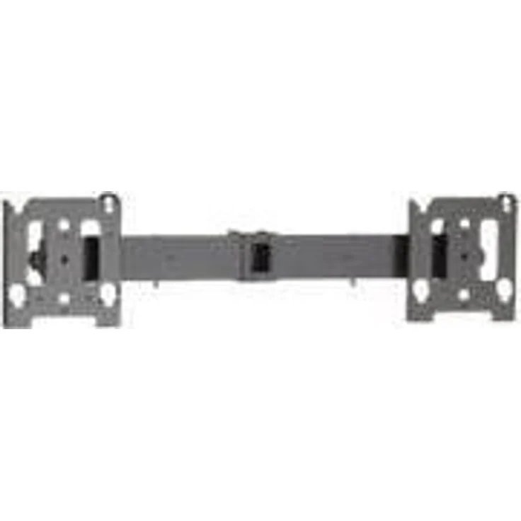 Legrand Doppeldisplayhalterung MAC722 (MAC722B), Flachbildschirm-Montagearm aus Metall, schwarz