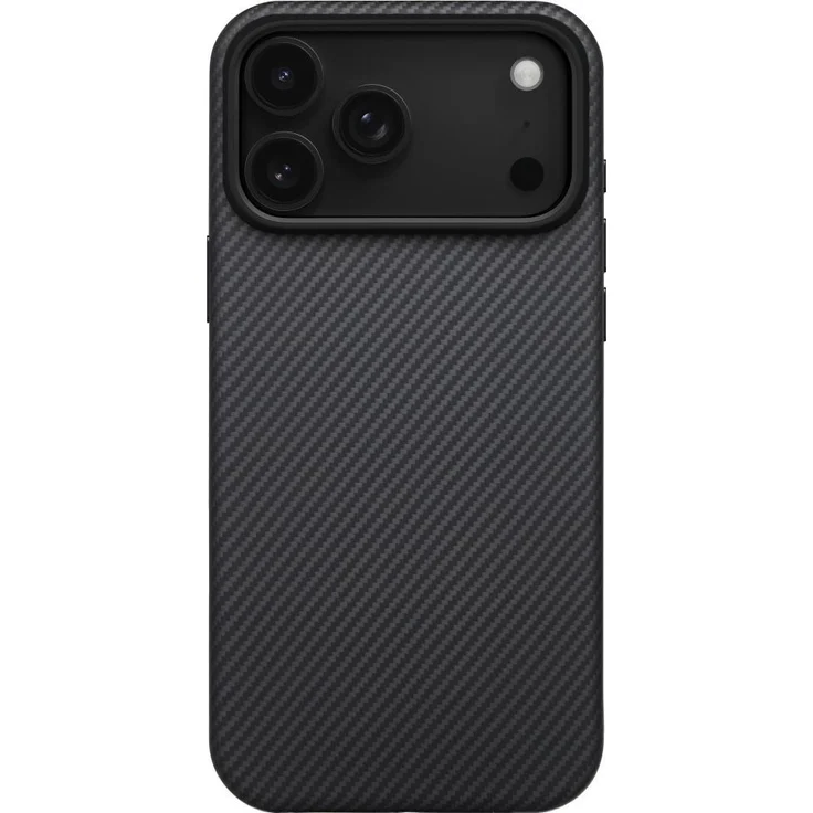 Pitaka UltraGuard Hülle für Apple iPhone 17 Pro Max, militärischer Schutz, aramidfaserleicht, MagSafe-kompatibel, schwarz