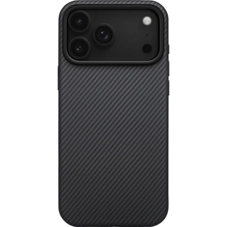 Pitaka UltraGuard Hülle für Apple iPhone 17 Pro Max, militärischer Schutz, aramidfaserleicht, MagSafe-kompatibel, schwarz