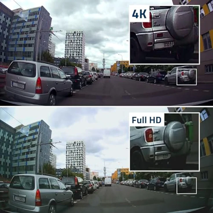 LAMAX T10 Real 4K Dashcam mit GPS WiFi + Mobile App Weitwinkelaufnahmen 170° Radarwarnung 50 Länder – Bild 6