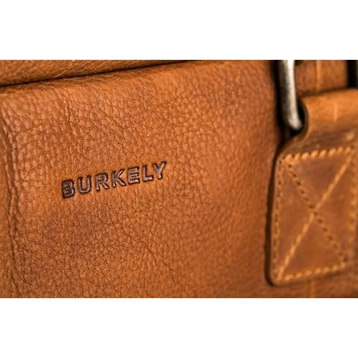 Burkely Antique Avery Aktentasche, 38 cm Leder mit Laptopfach, braun – Bild 8