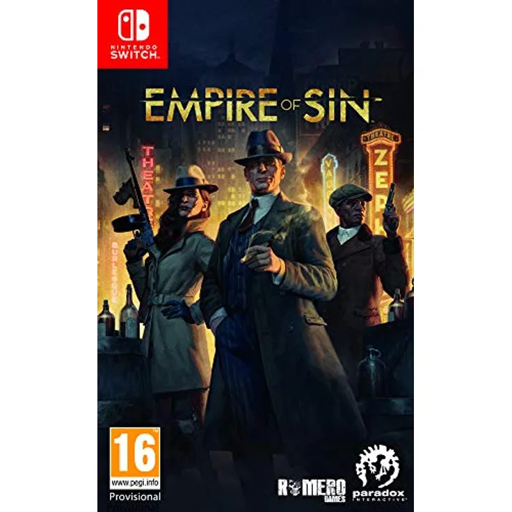 Paradox Interactive Empire of Sin Day One Ed. NS, Nintendo Switch Game