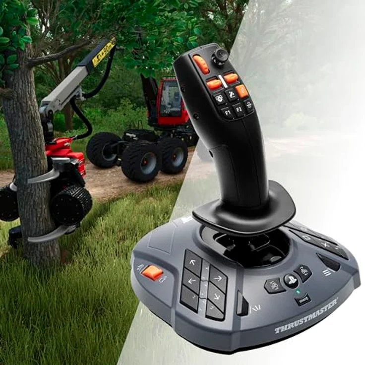 THRUSTMASTER T128 SimTask Farming Pack, Zubehör für Landwirtschaftssimulationen mit Lenkrad und FarmStick für PC – Bild 4