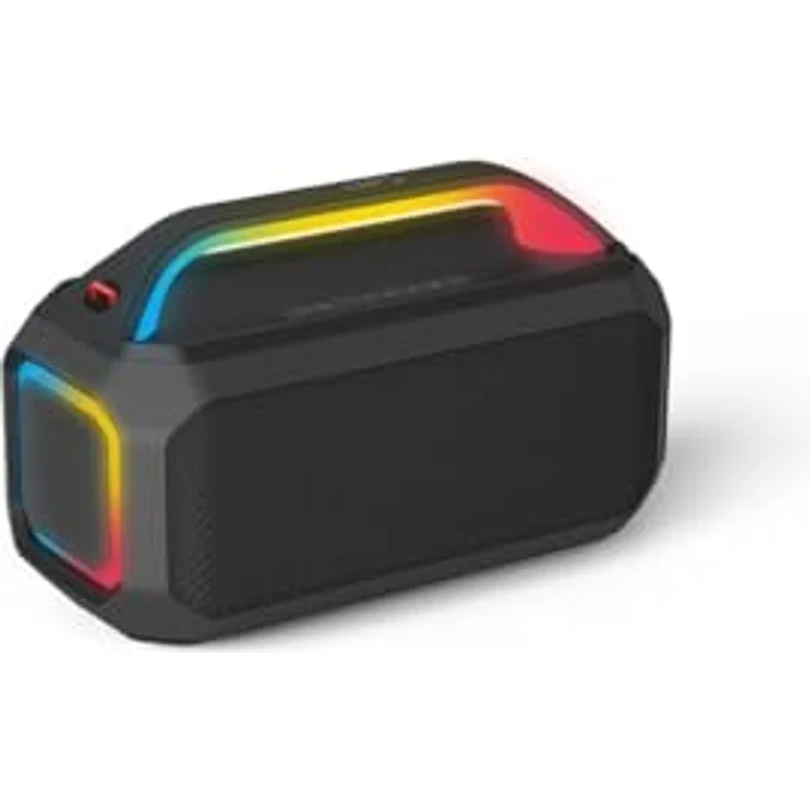 Philips TAS7000EB, Kabelloser Bluetooth-Lautsprecher mit 100 W, Bass+, LED-Lichtshow, IP67, 24 Std. Wiedergabe, Powerbank, Mikrofoneingang – Schwarz – Bild 1
