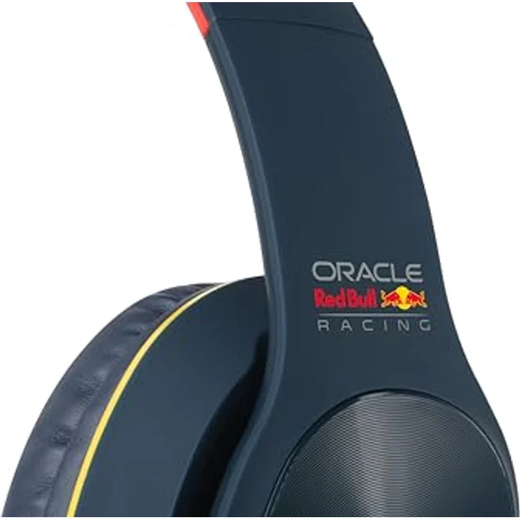 Universal Textiles Oracle Red Bull Racing HP160, Over-Ear Kopfhörer mit Bluetooth (Kabellos), Farbe Blau – Bild 9