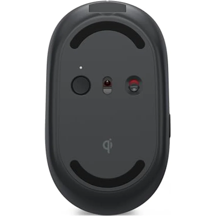Lenovo Multi-Device Wireless Mouse (X9 Edition), Kabellos, Schwarz-Grau, mit AI Now-Taste und schnell aufladbarem Akku – Bild 4