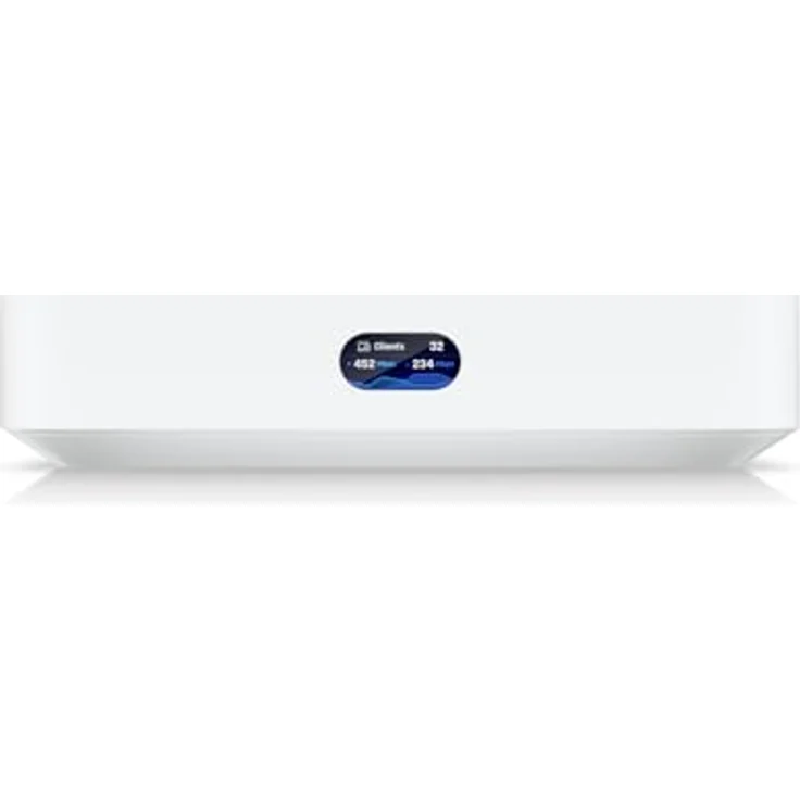 Ubiquiti UniFi Cloud Gateway Max, 1,5 Gbps Router mit 512 GB NVMe SSD, integrierte Sicherheitsfunktionen, weiß – Bild 3