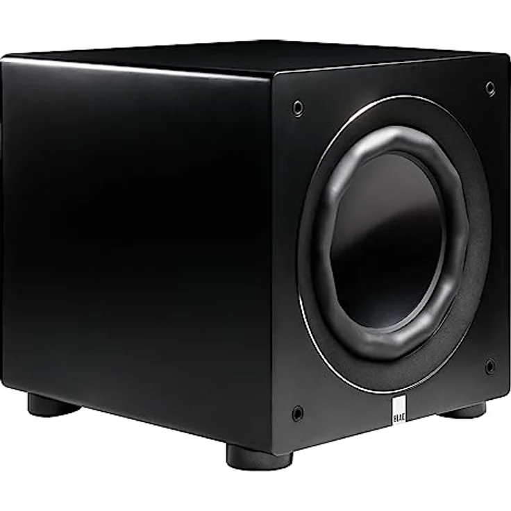 ELAC Reference Serie RS500-SB, Subwoofer mit 10" Treiber, geschlossen, App steuerbar, 500W Verstärkermodul, Seidenmatt Schwarz – Bild 5
