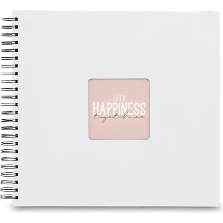 Hama Fotoalbum Fine Art, Spiral-Album (10 x 15 cm) mit strukturierter Cover-Oberfläche und schwarzen Innenseiten, FSC-zertifiziert – Bild 11