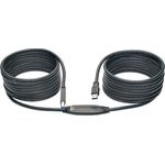 Eaton USB 3.0 SuperSpeed Active Repeater Cable AB M/M 25ft. (7,62 m, USB 3.2 Gen 1) mit 5 Gbit/s Datenübertragungsrate und Plug-and-Play-Kompatibilität für Mac-Systeme